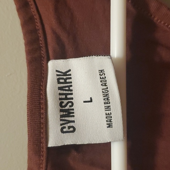 GYMSHARK L Burgundy Apollo Stringer - Picture 4 of 5